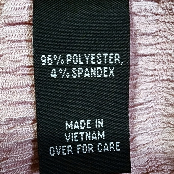 3/$25 IZ Byer Off-the-Shoulder Rose Square Neck Long Sleeve Blouse - 3X - Picture 6 of 8